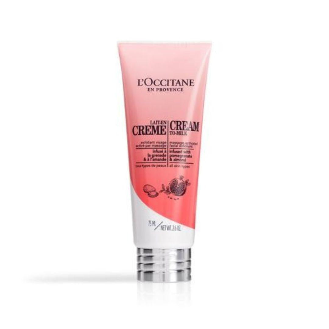 Crema-in-latte esfoliante viso Infusion