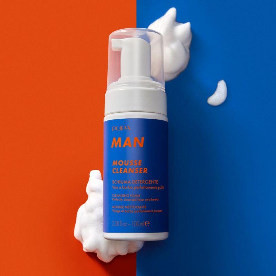 Man Mousse Cleanser - Schiuma Detergente