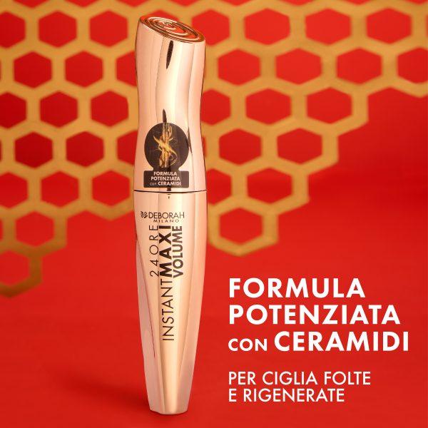 Mascara 24ore Instant Maxi Volume Con Ceramidi