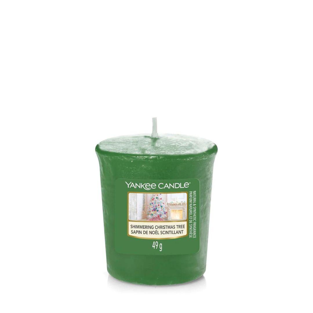 Votive Candles - Shimmering Christmas Tree