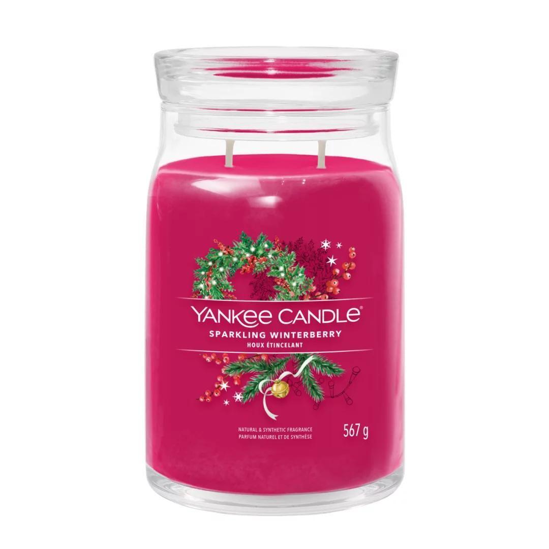 Jar Candles Signature Sparkling Winterberry