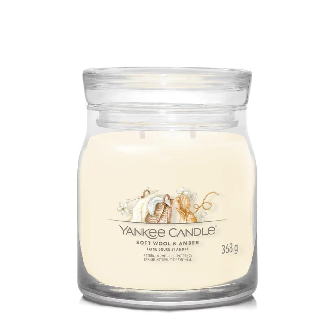 Jar Candles Signature Soft Wool Amber