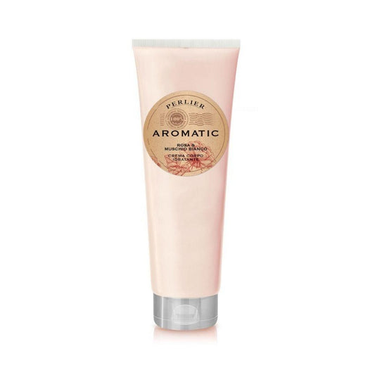 Crema Corpo Rosa E Muschio Bianco