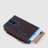 Portacarte Compact wallet porta monete con sliding system
