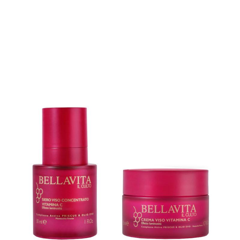 Cofanetto Priscus & Olio Evo - Crema Viso Vitamina C effetto Luminosità