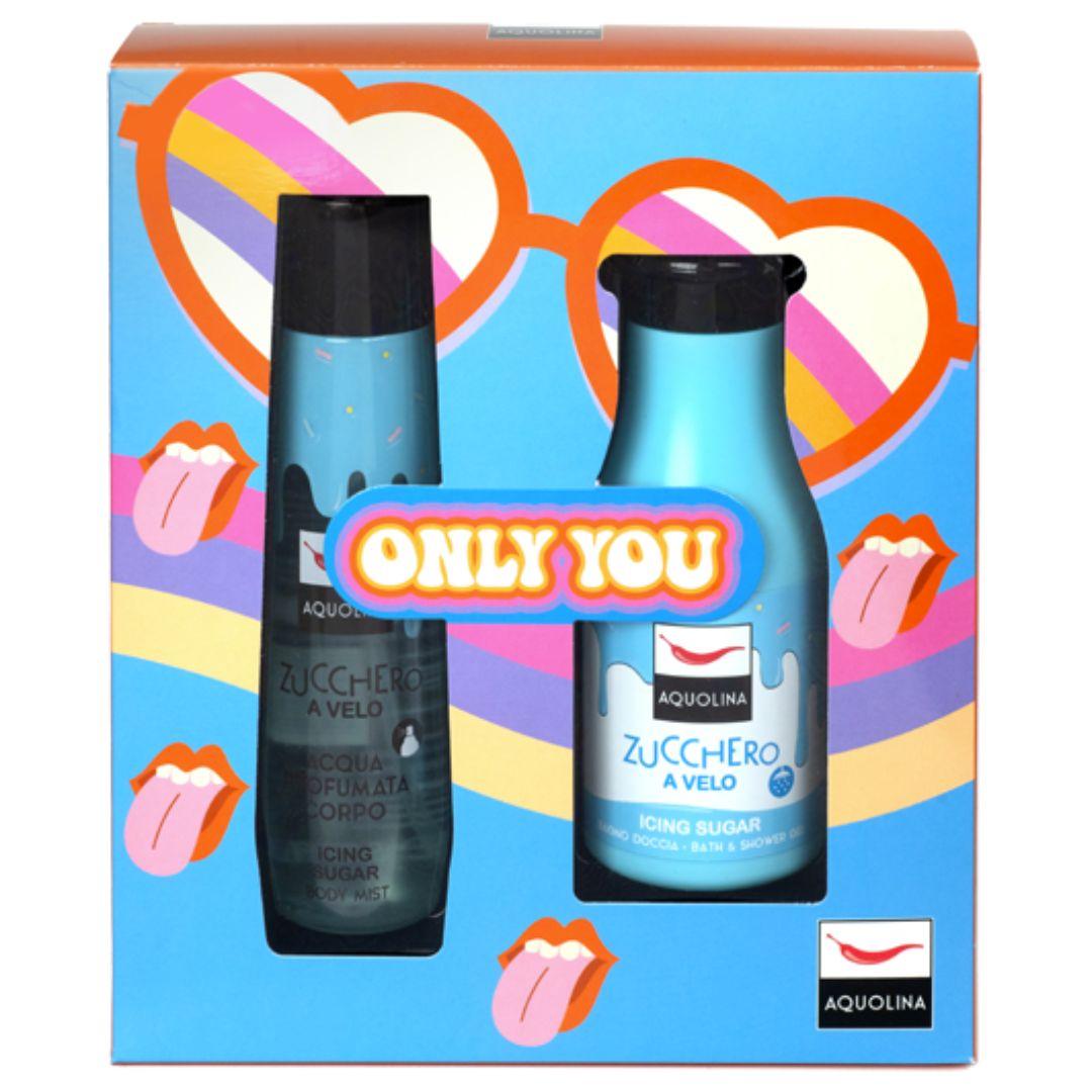 Cofanetto Acqua Corpo Zucchero a Velo Only You