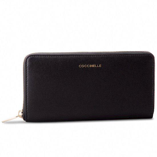 Portafoglio Metallic Saffiano