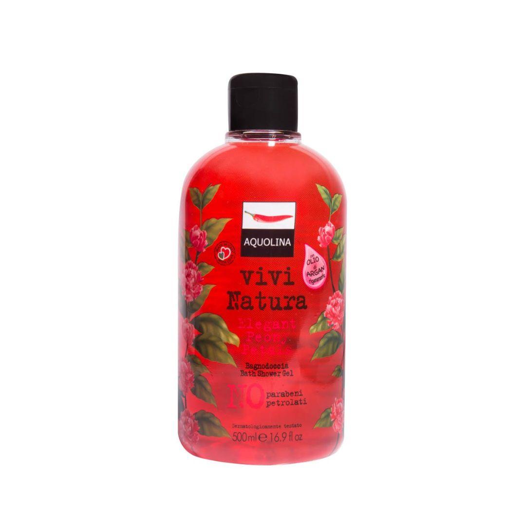 Aquolina Bagno Doccia Gel Eleganti Petali di Peonia 500ml