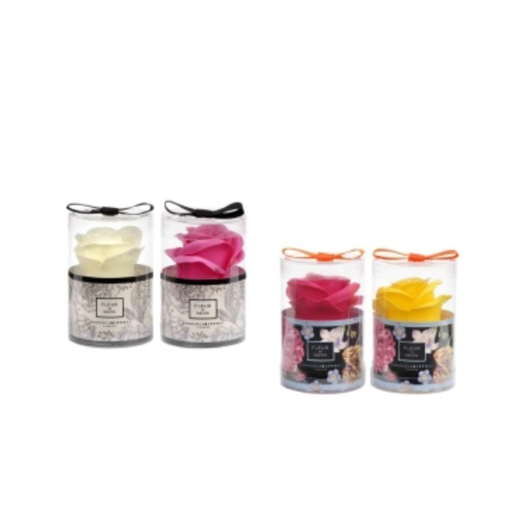 Confezione Fiori di Sapone Bocciolo di Rosa