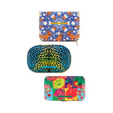 Set Manicure In Ecopelle Con Decorazione A Fantasia