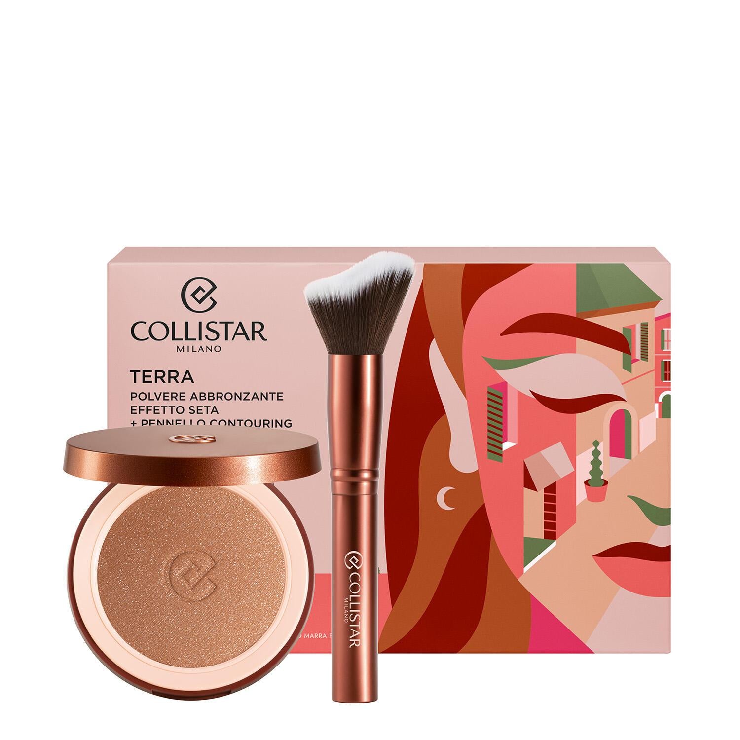 Cofanetto Terra Polvere Abbronzante Effetto Seta 09 Cristalli Di Sole Shimmer