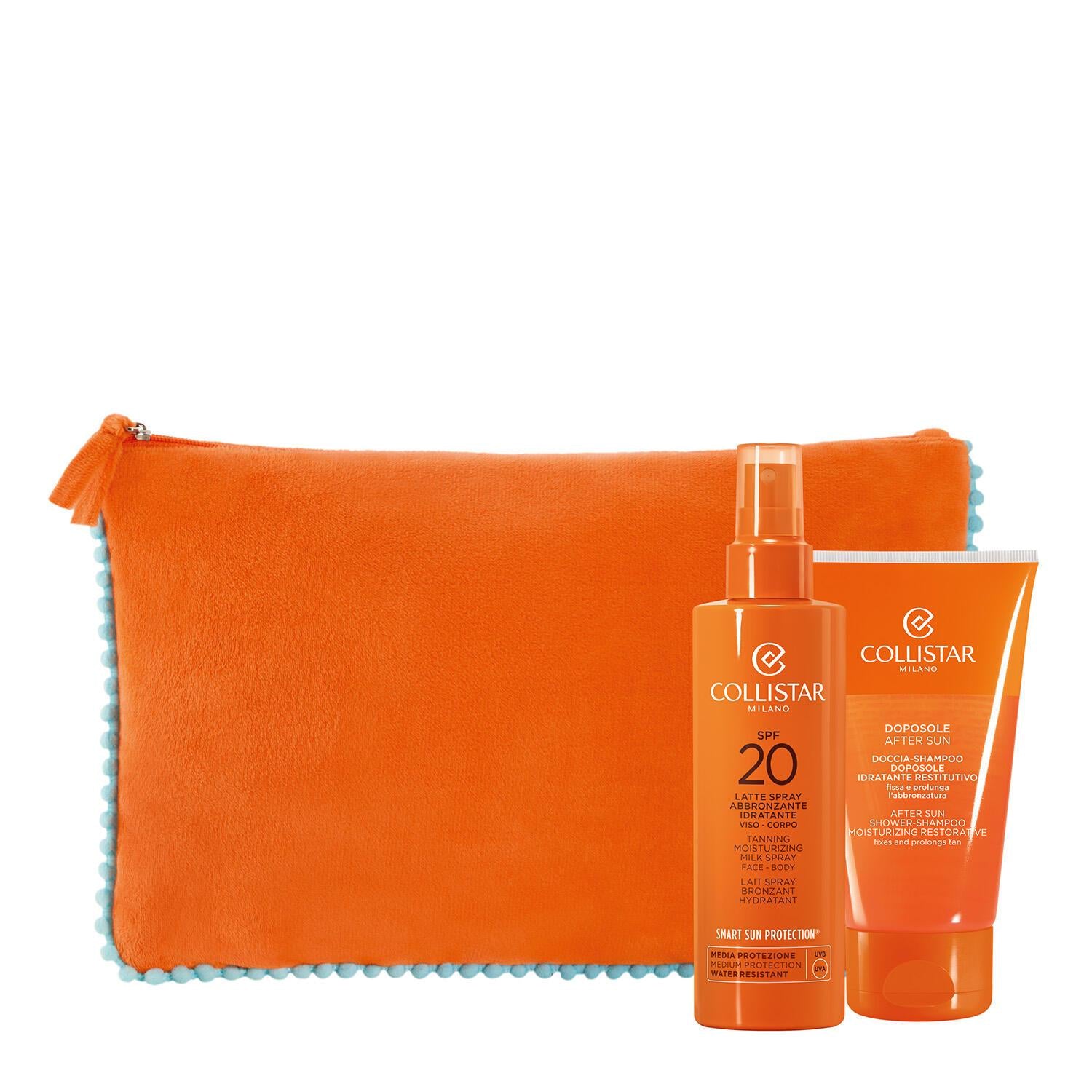 Cofanetto Latte Spray Abbronzante Idratante Spf 20