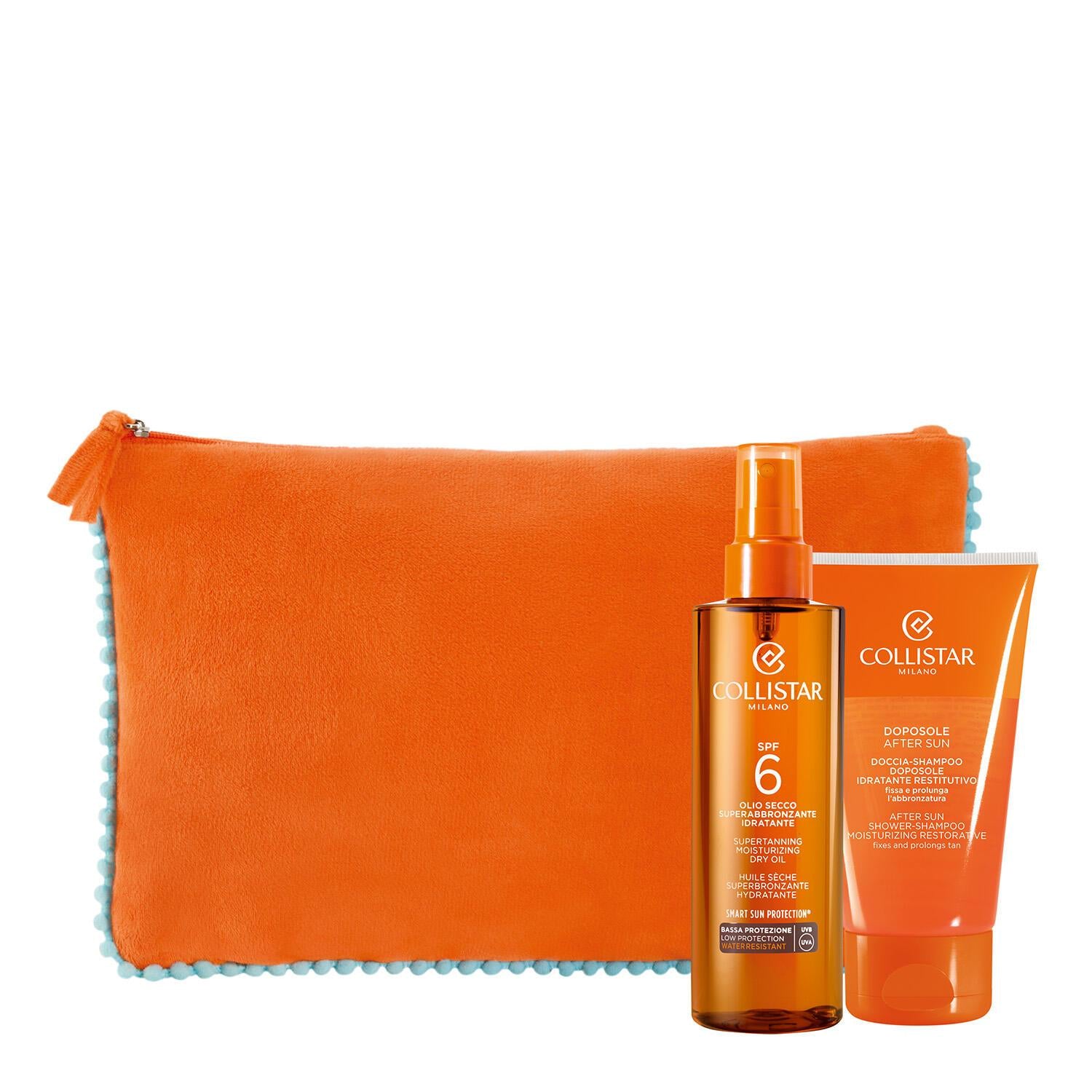 Cofanetto Olio Secco Superabbronzante Idratante Spf 6