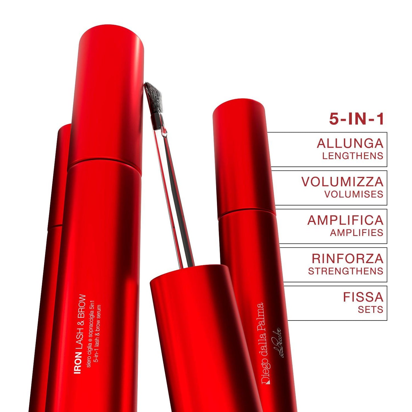 Iron Lash & Brow Siero Ciglia E Sopracciglia 5In1