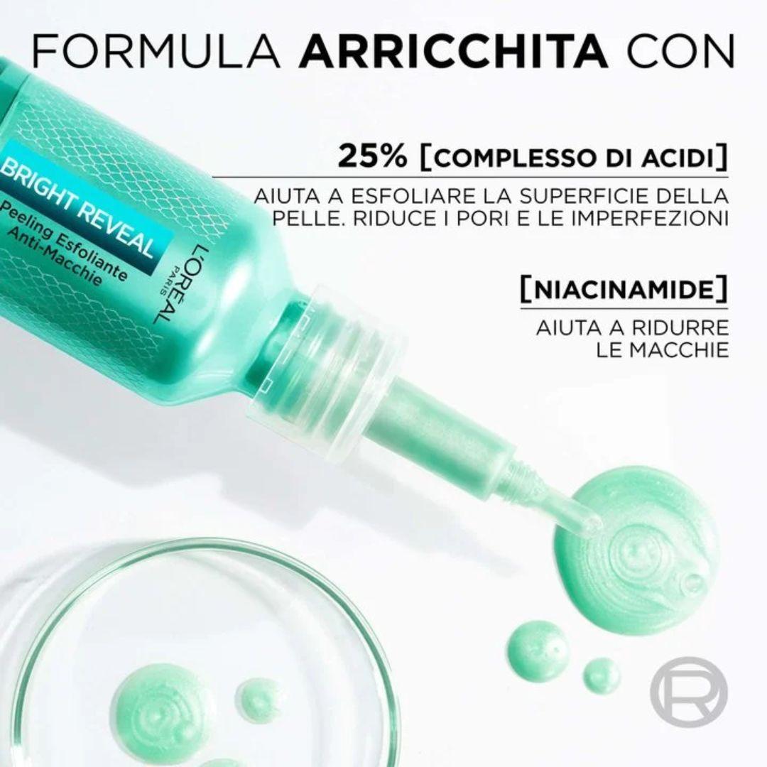 Peeling Esfoliante Anti-Macchie 25% [AHA+BHA+PHA]