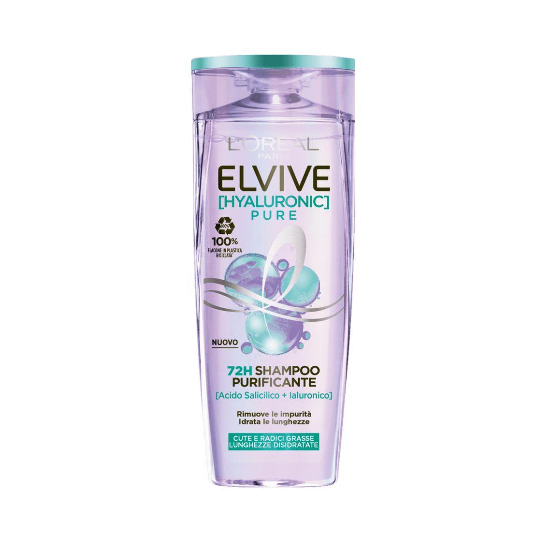 Elvive Hyaluronic Pure 72H Shampoo Purificante