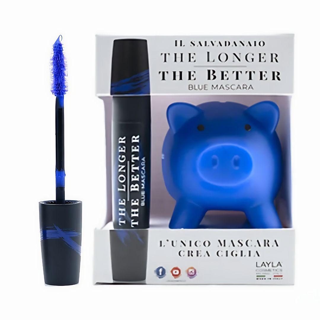 Salvadanaio The Longer The Better Blue Mascara