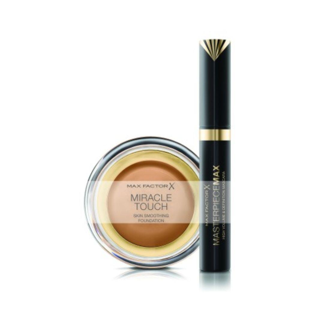 Miracle Touch Fondotinta N.85 + Mascara Masterpiece Max Black