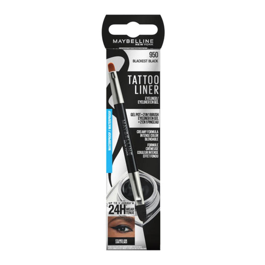 Tattoo Liner Gel Pot con 2 in 1 Brush