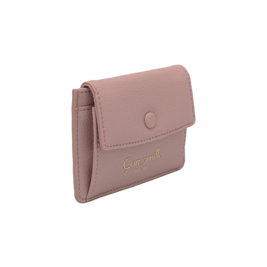 Portamonete Click Portafoglio Portafoglio In Vera Pelle Con Clic