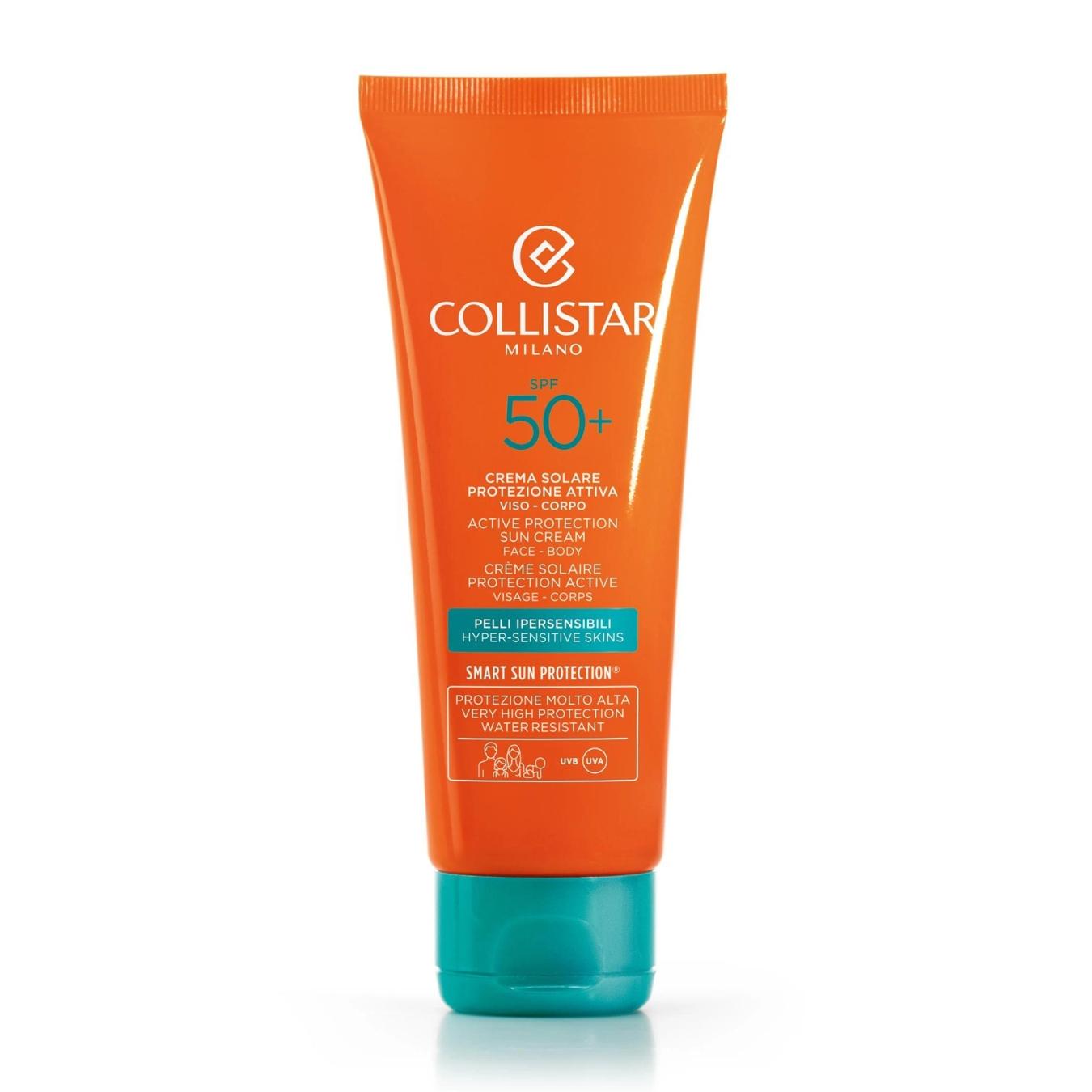 Crema Solare Protezione Attiva Pelli Ipersensibili SPF50+