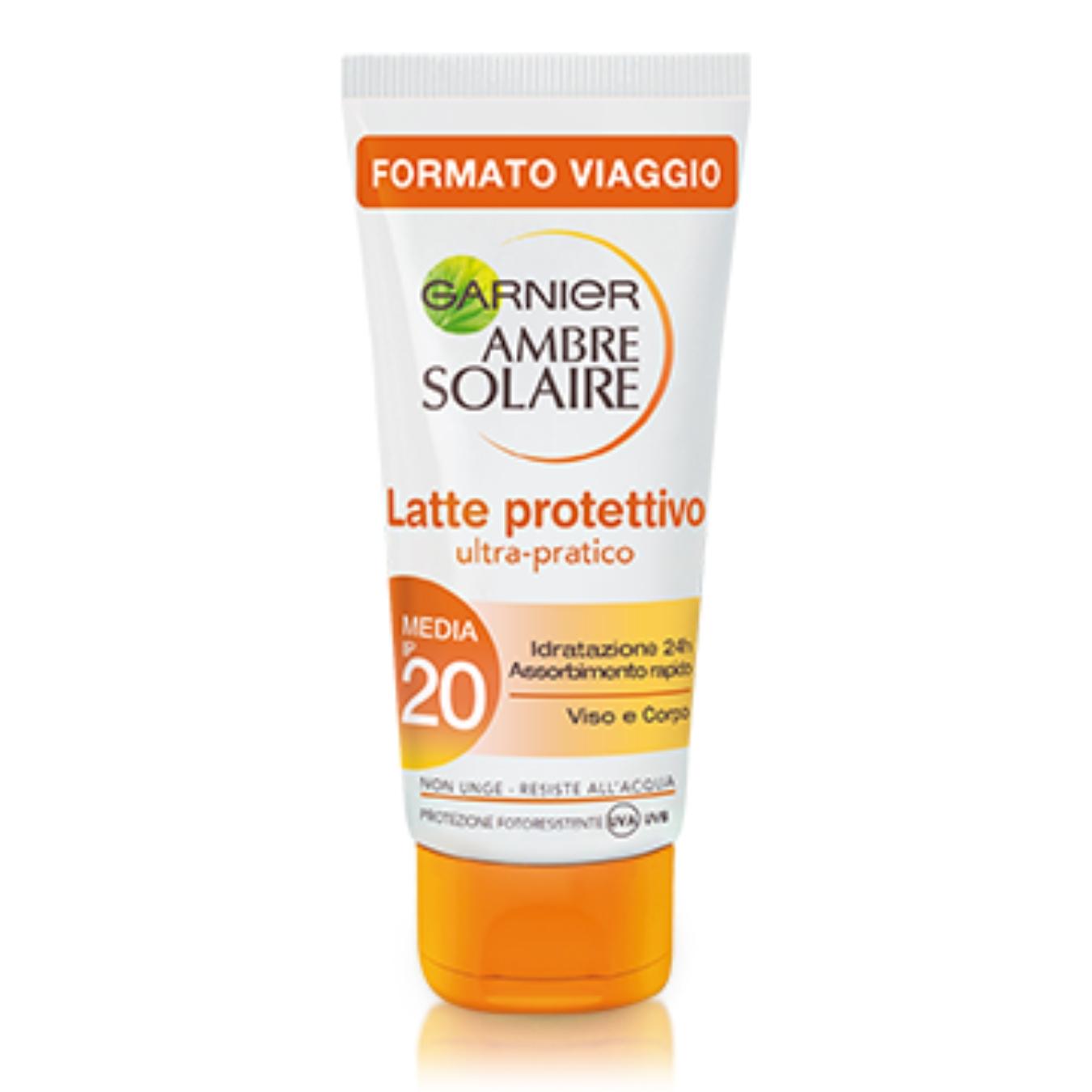 Ambre Solaire Minitaglie Mini Latte Protettivo Ultra-pratico IP20