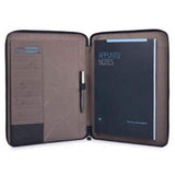 Portablocco Sottile Formato A4 Chiusura Zip