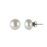 Orecchini Con Perla Oblata Pearl