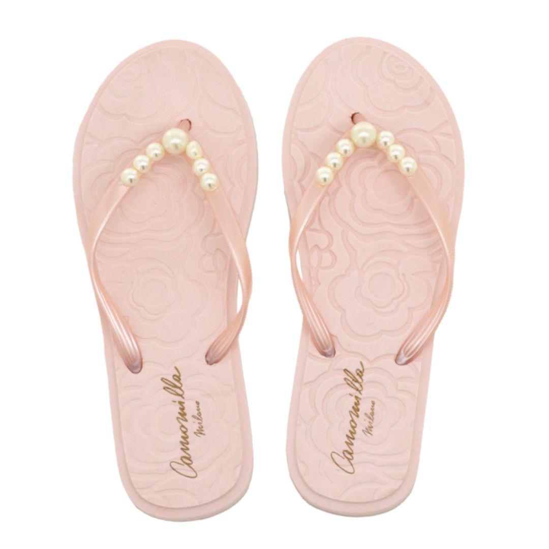 Flip Flop Pearls Rosa