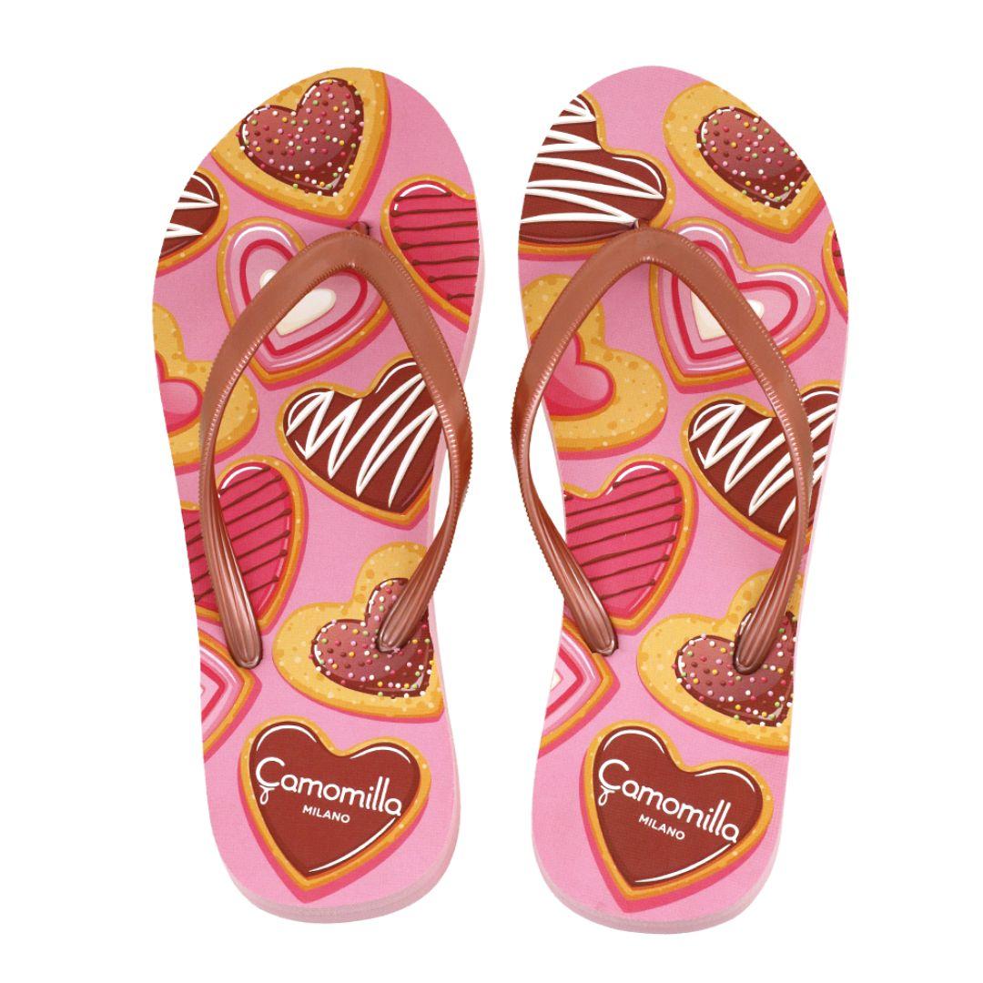 Flip Flop Rosa Cookies