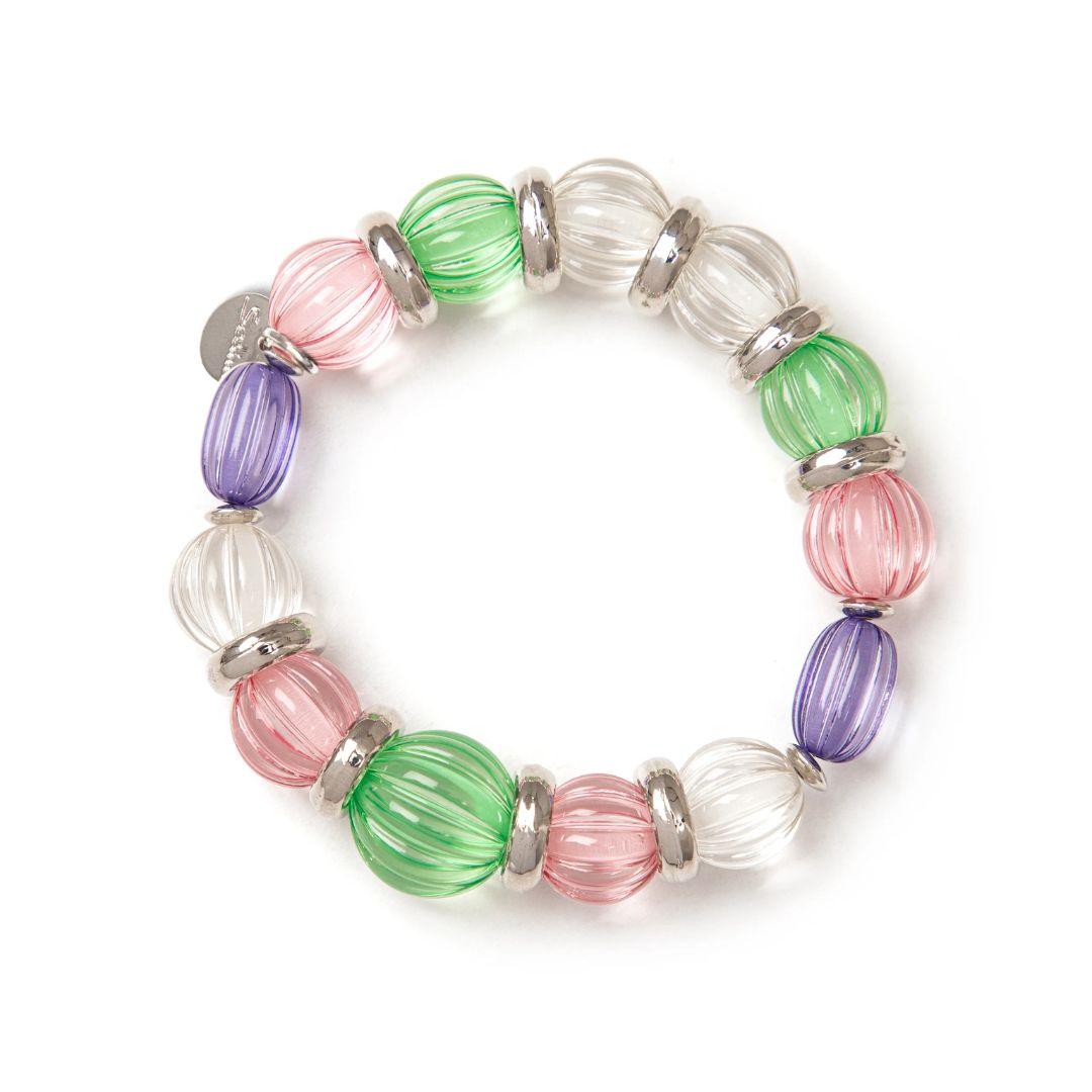 Bracciale Elastico Boule e Oliva Plissè