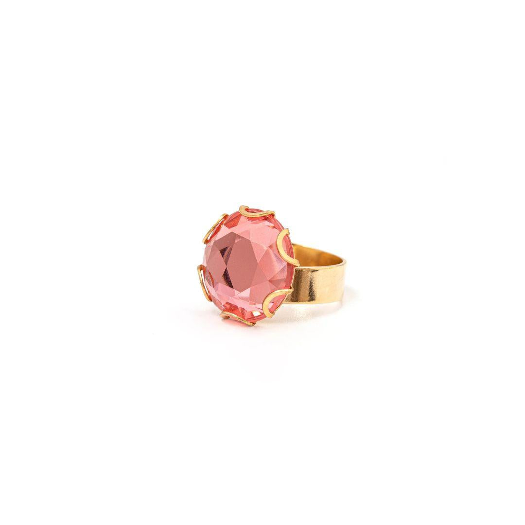 Anello con Top a Semi-Sfera Sunrise