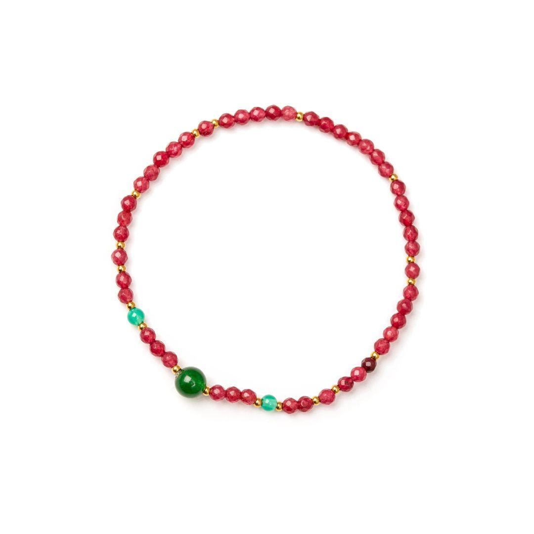 Bracciale Elastico Perline e Boule Rio