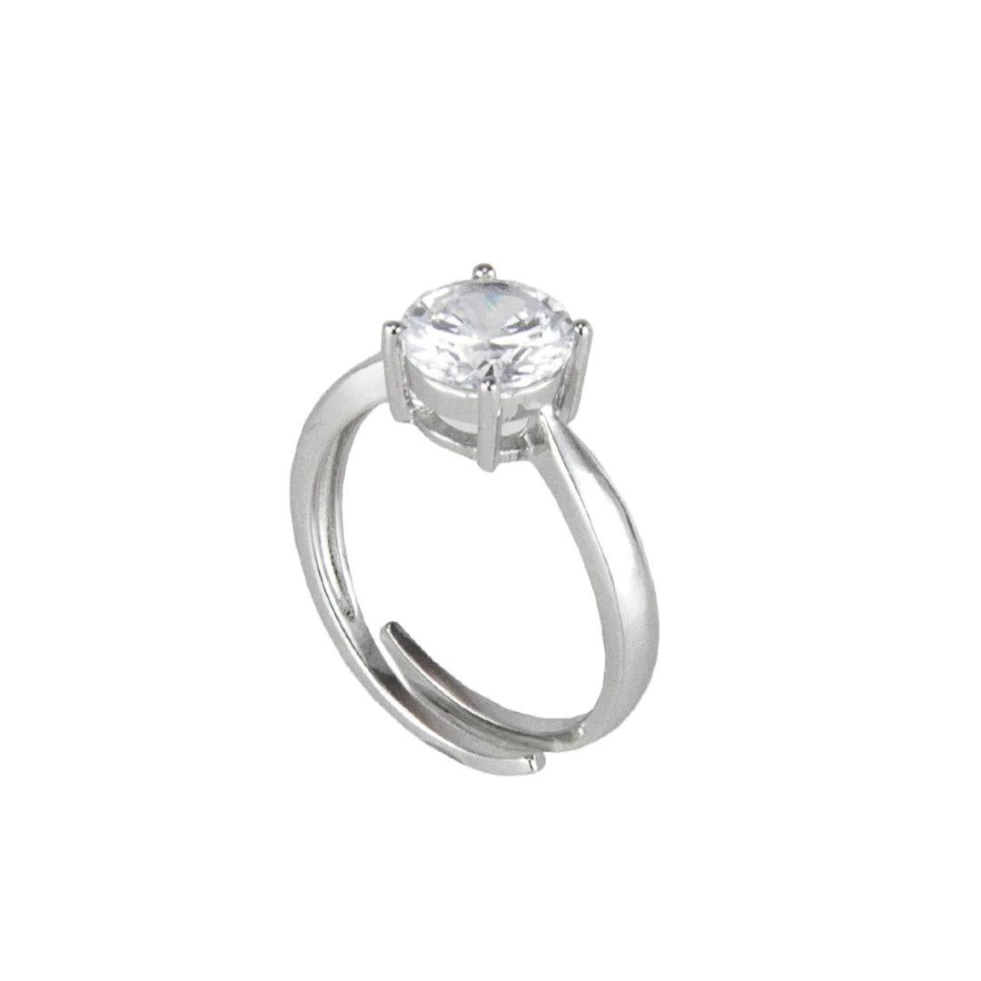 Anello Solitaire Pearl