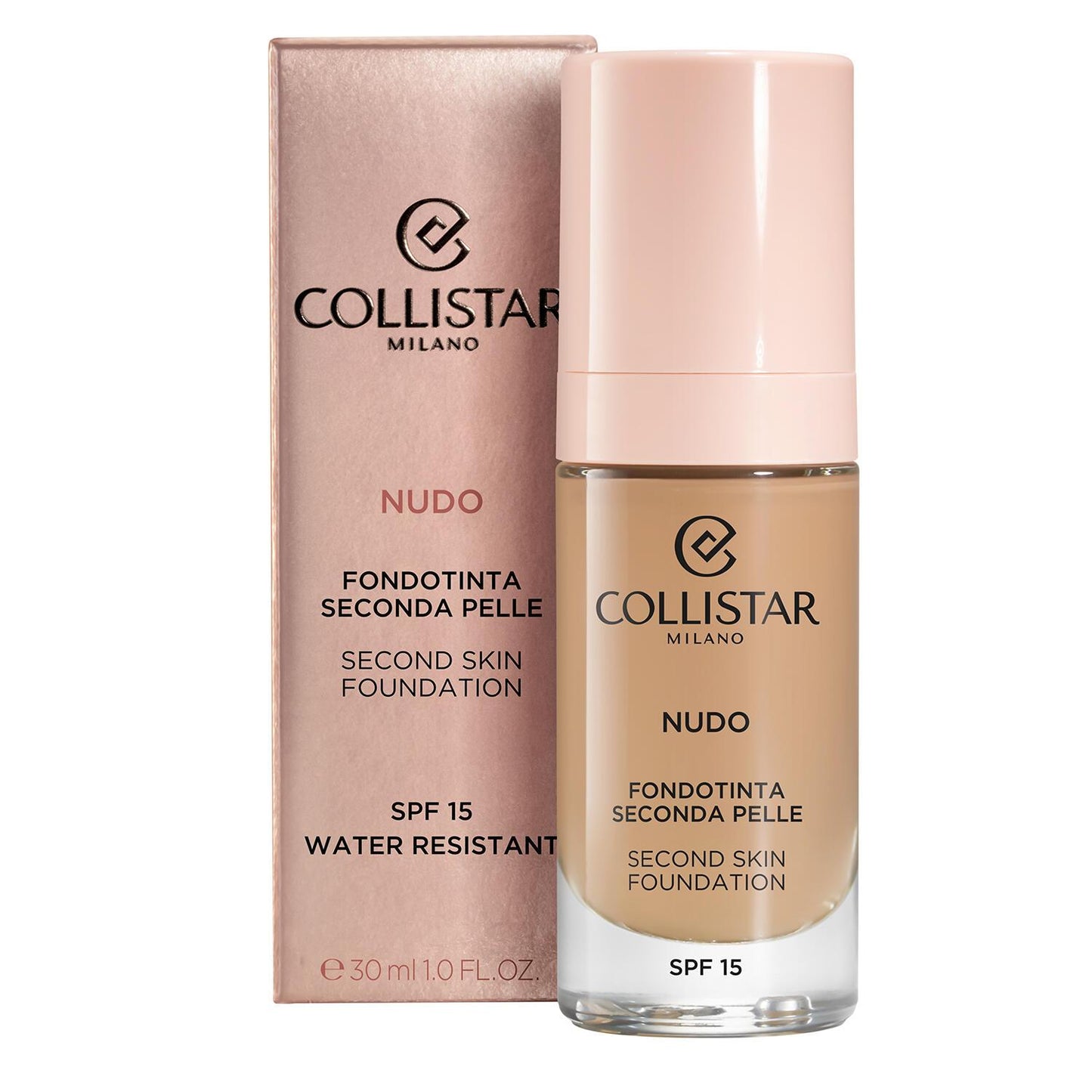 Nudo Fondotinta Seconda Pelle Water resistant SPF15