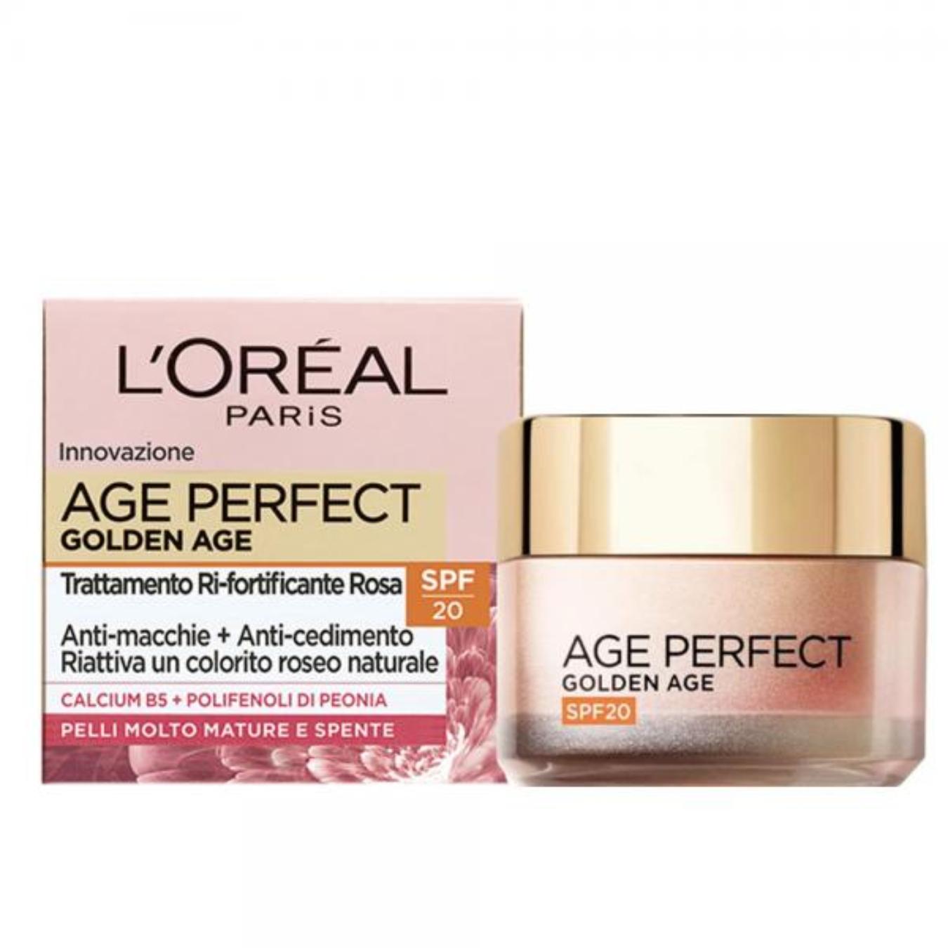 Golden Age Perfect Spf20 Crema Rosa Con B5