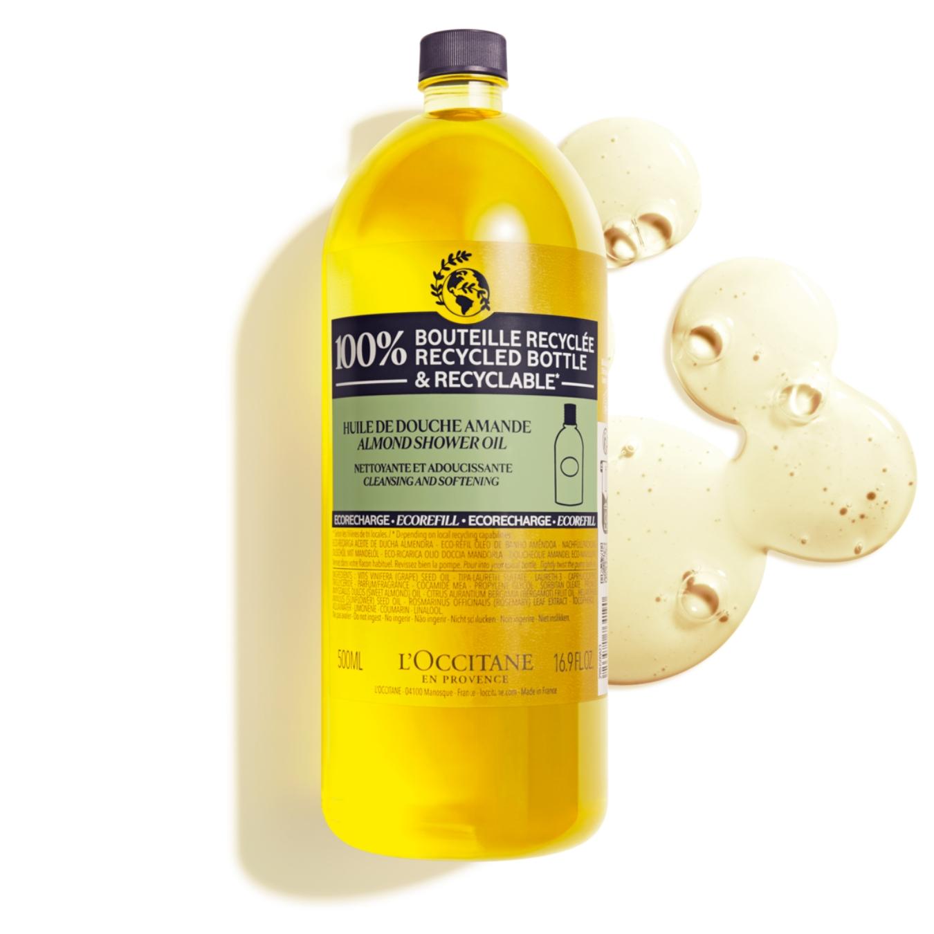 Eco-ricarica Olio Doccia Mandorla