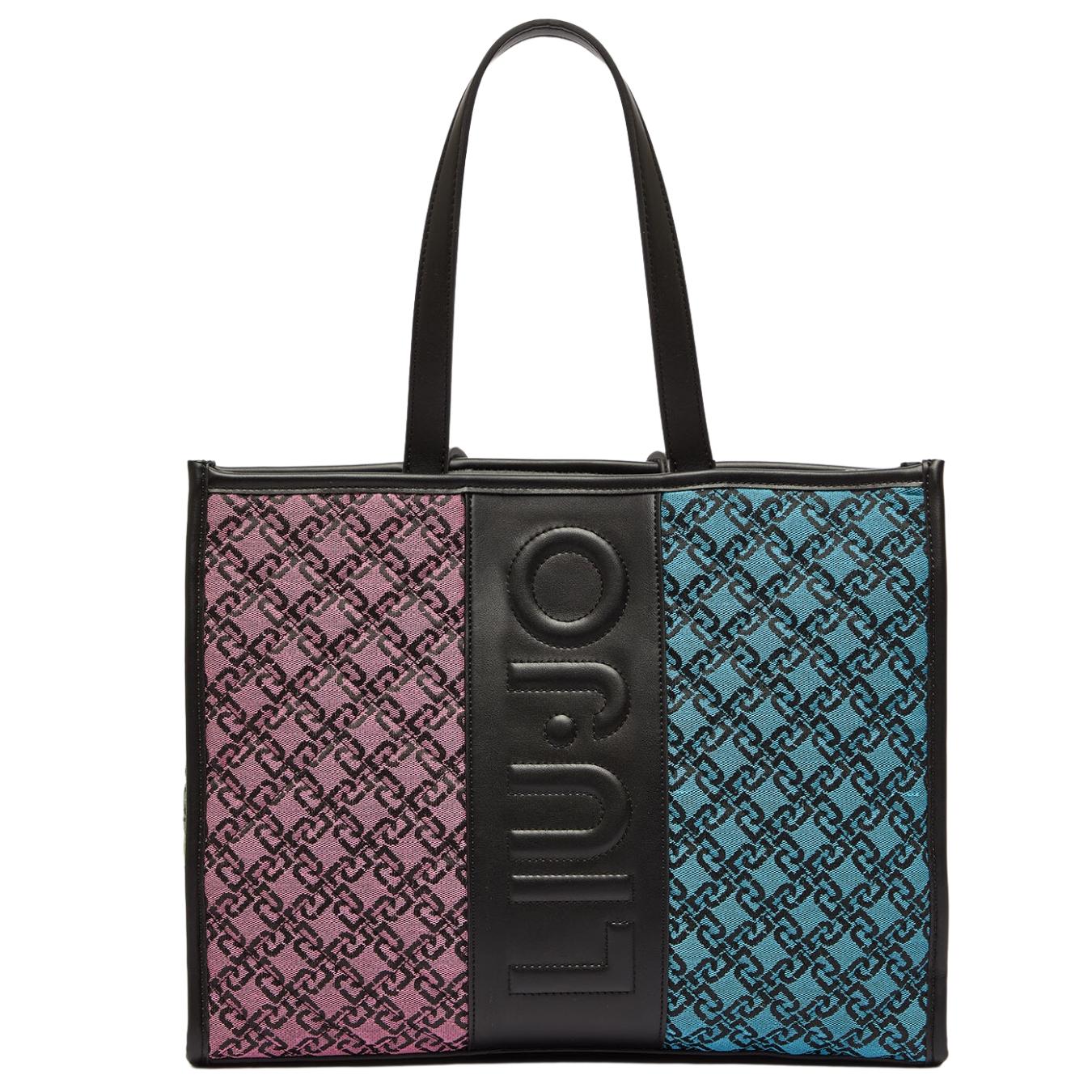 Borsa Shopping M Multicolore