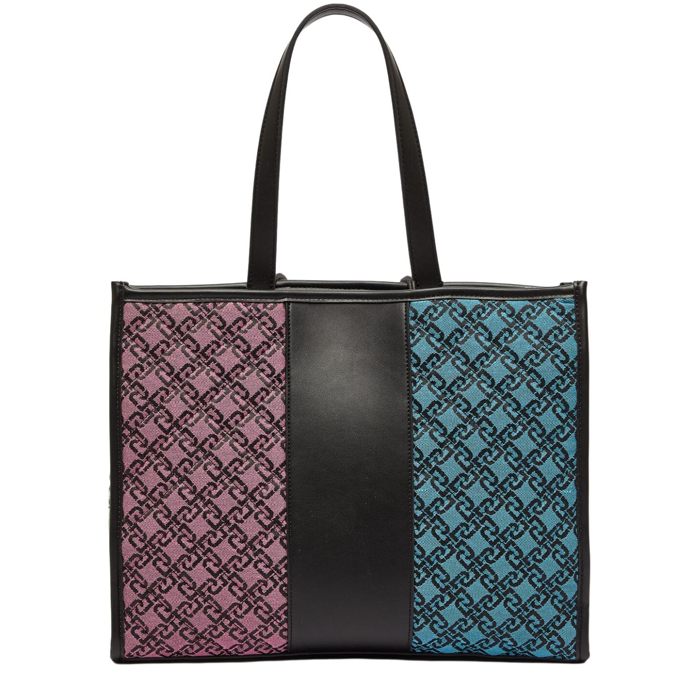 Borsa Shopping M Multicolore