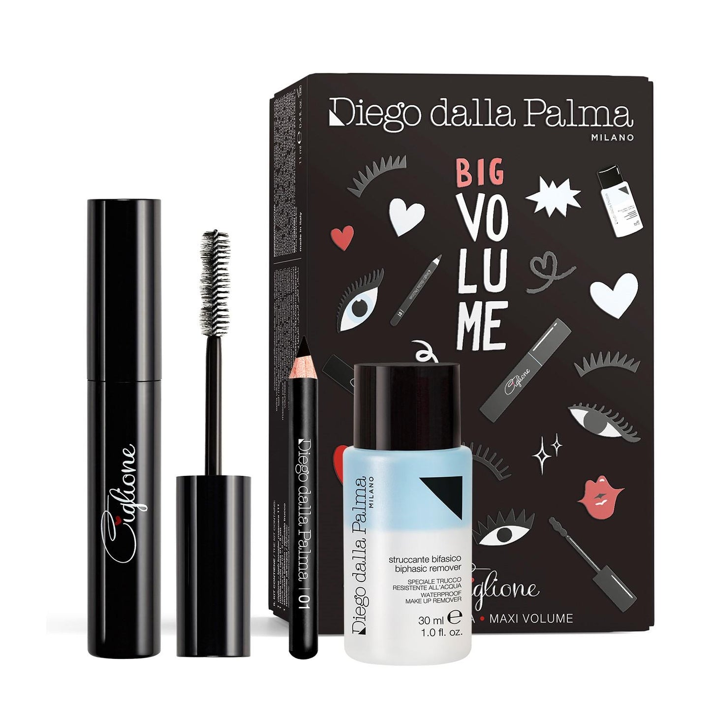 Cofanetto Kit Mascara Ciglione Maxi Volume