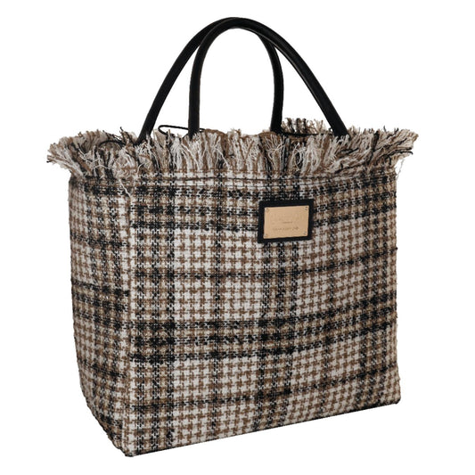 Borsa a Mano Tweed Chalet