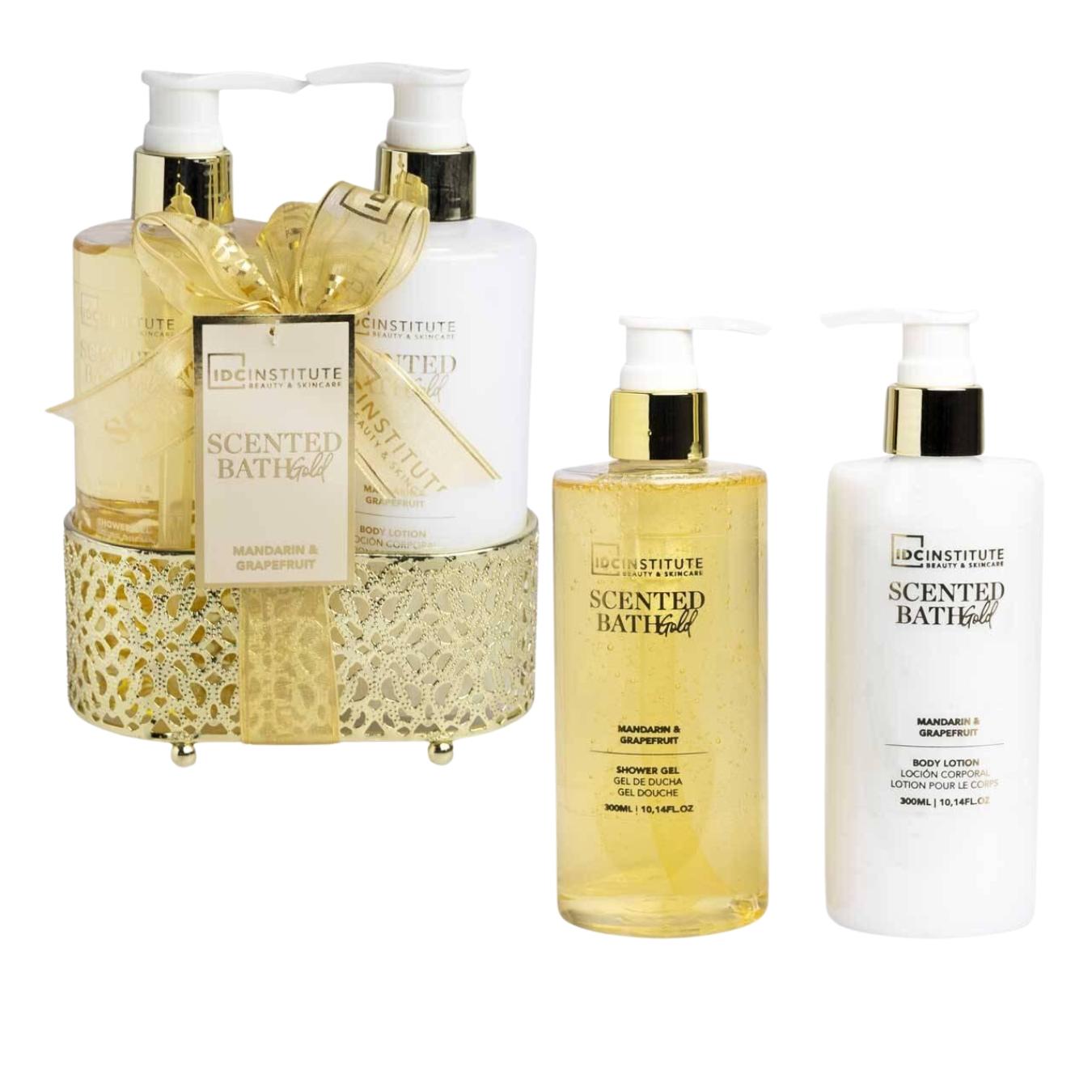 Scented Bath Gold Shower Duo