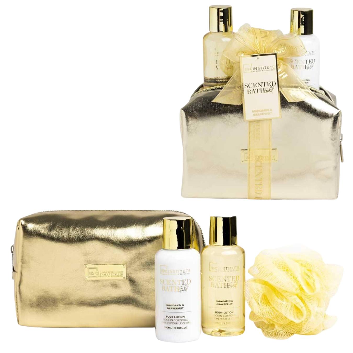 Scented Bath Gold Mini Bath Set