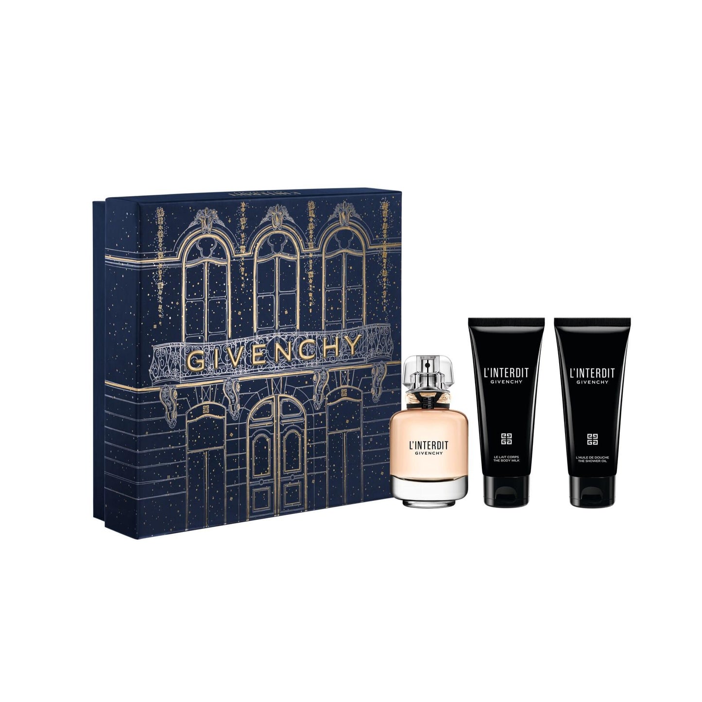 Cofanetto Set Regalo L'INTERDIT Eau de Parfum + Body Lotion + Shower Oil