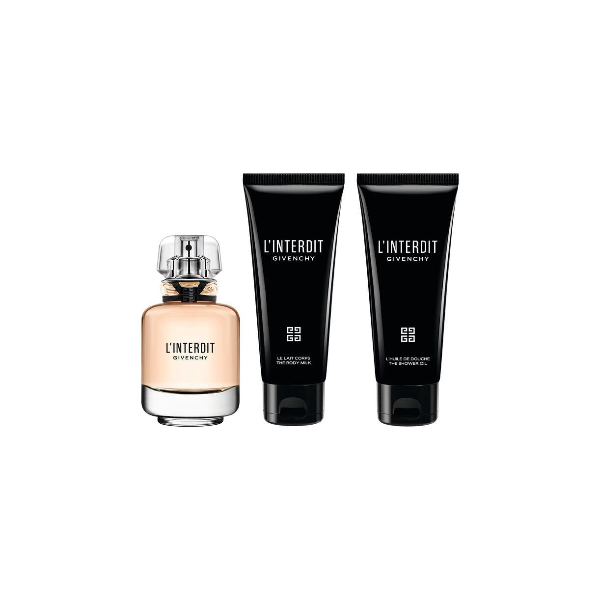 Cofanetto Set Regalo L'INTERDIT Eau de Parfum + Body Lotion + Shower Oil