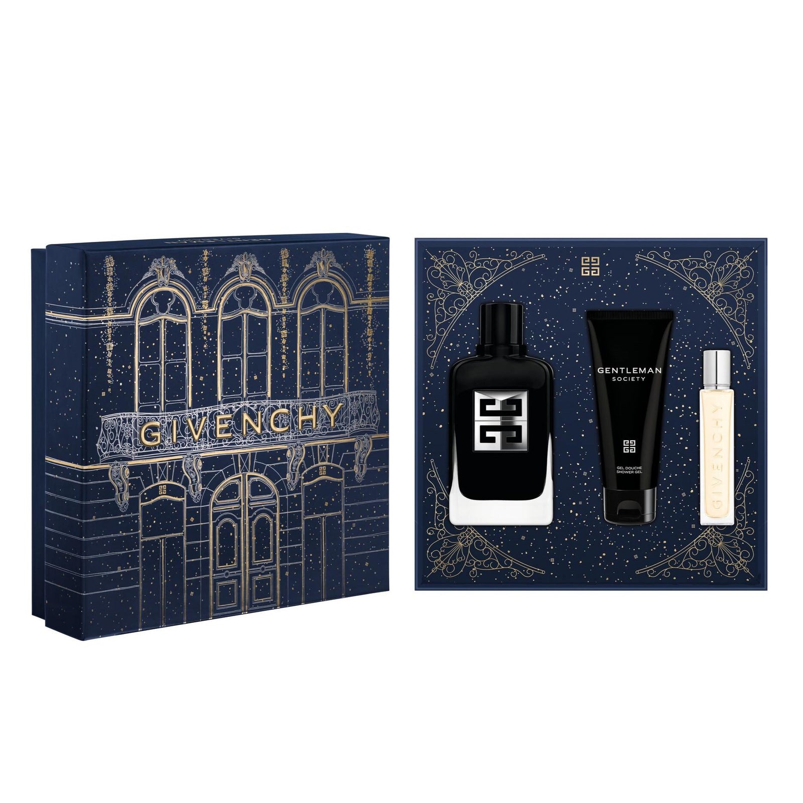 Cofanetto Set Regalo GENTLEMAN SOCIETY Extreme Eau de Parfum + Shower Gel + Travel Spray