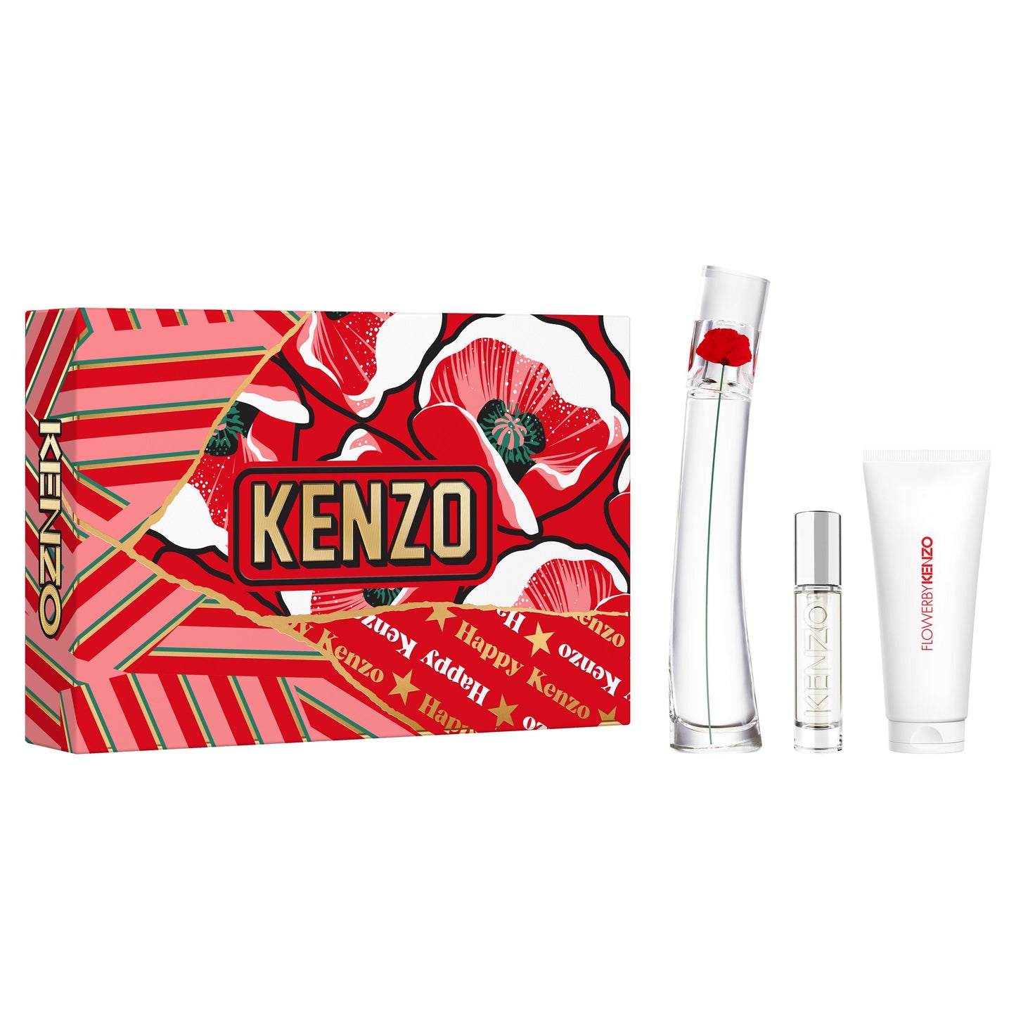 Cofanetto FLOWER BY KENZO Set Regalo Eau de Parfum , Body Lotion e Travel Spray