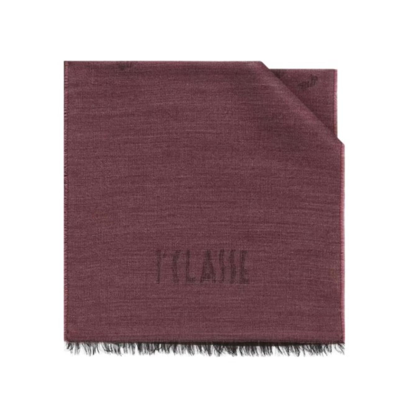 Sciarpone Geo Pieno in Misto Lana