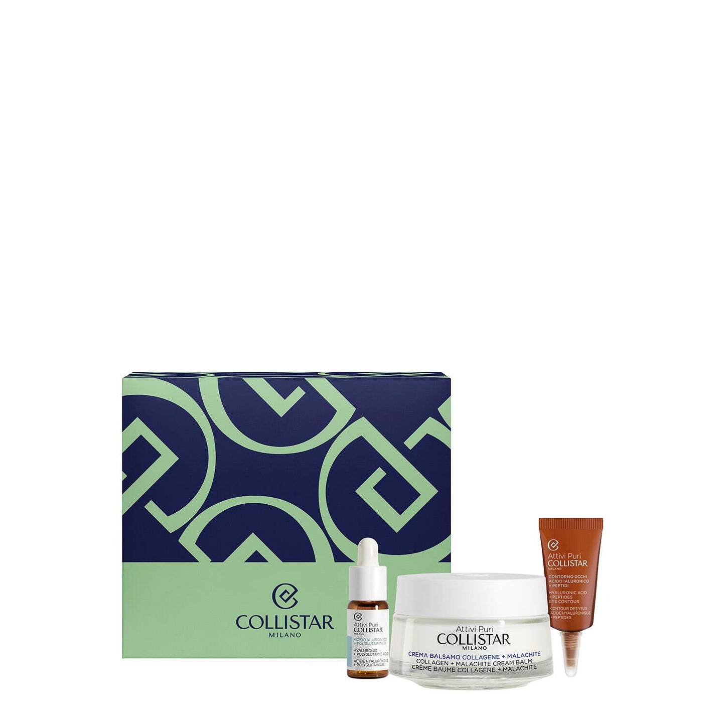 Cofanetto Attivi Puri Crema Balsamo Collagene + Malachite 50ml