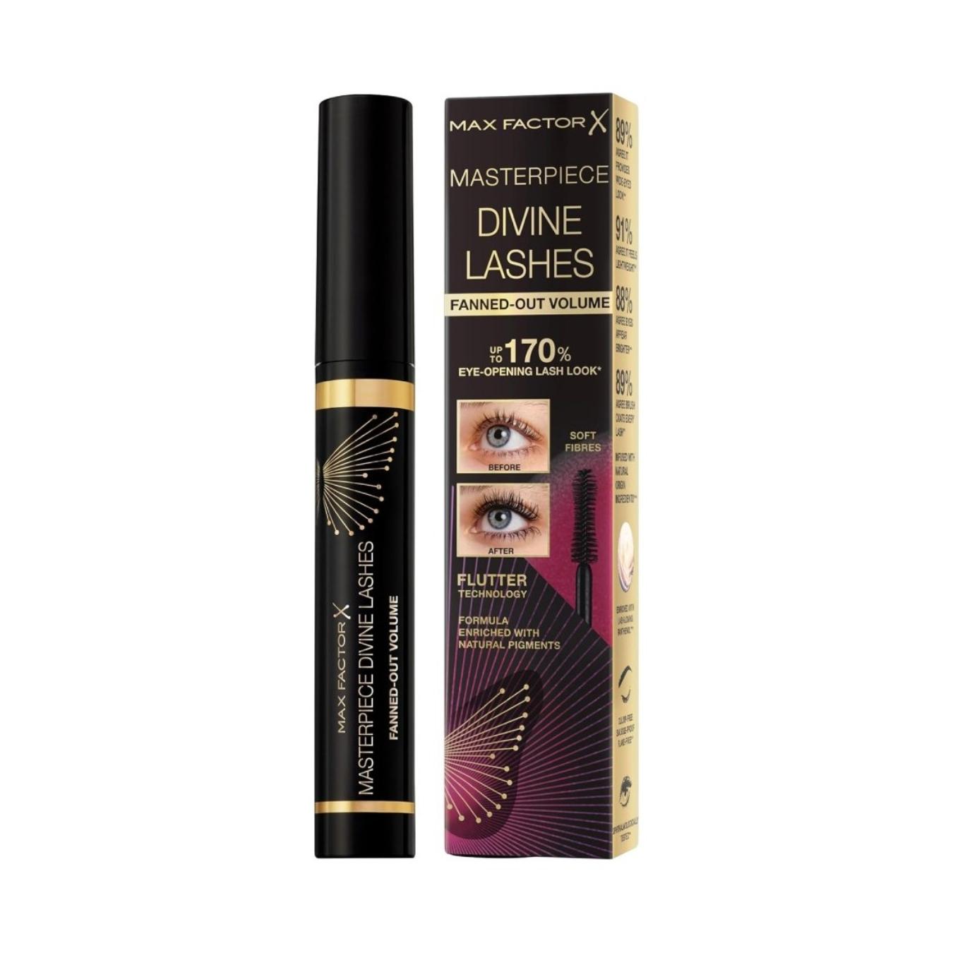 Masterpiece Mascara Divine Lashes Fanned Out Volume